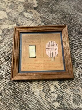 Antique Shrimpton Helix Needles Framed | Robert Innis Dry Goods Bodines PA